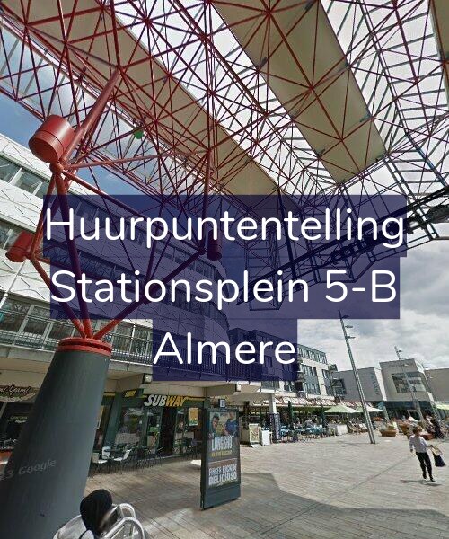 Foto gevel Huurpuntentelling voor Stationsplein 5-B, Almere