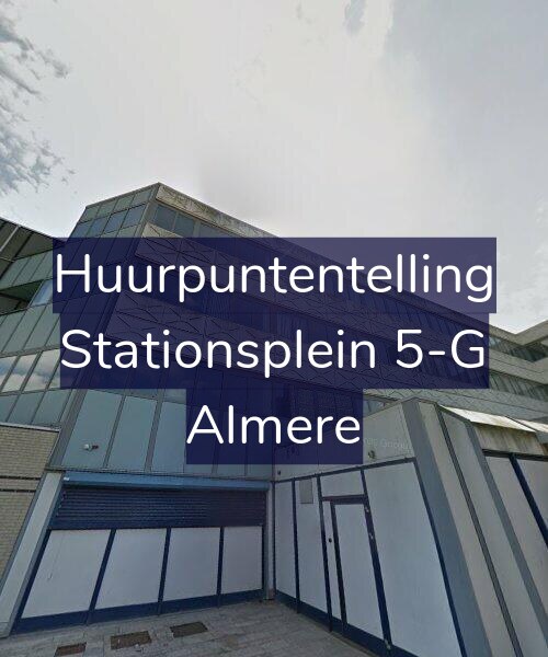 Foto gevel Huurpuntentelling voor Stationsplein 5-G, Almere