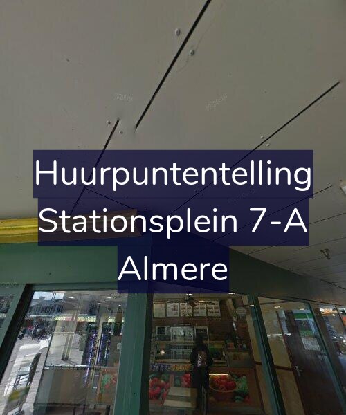 Foto gevel Huurpuntentelling voor Stationsplein 7-A, Almere