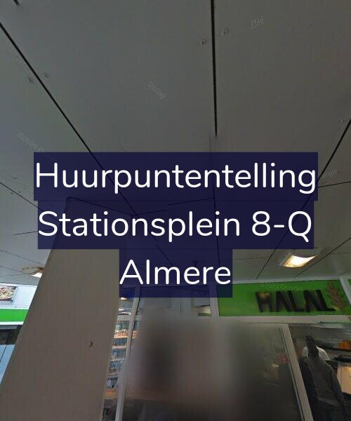 Foto gevel Huurpuntentelling voor Stationsplein 8-Q, Almere