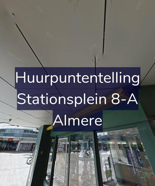 Foto gevel Huurpuntentelling voor Stationsplein 8-A, Almere
