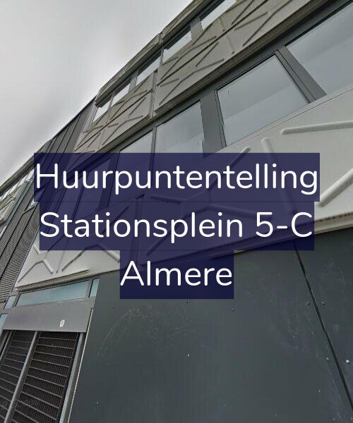 Foto gevel Huurpuntentelling voor Stationsplein 5-C, Almere