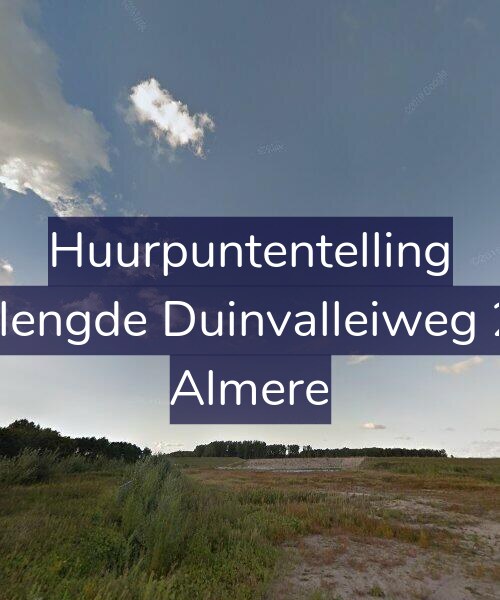 Foto gevel Huurpuntentelling voor Verlengde Duinvalleiweg 233, Almere
