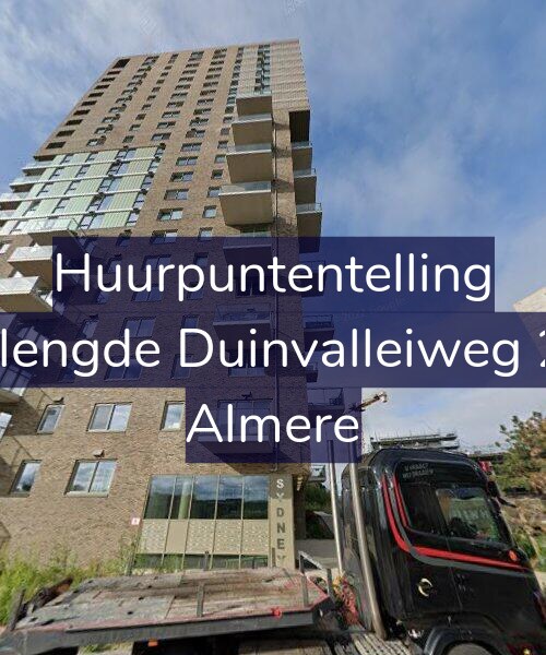 Foto gevel Huurpuntentelling voor Verlengde Duinvalleiweg 299, Almere