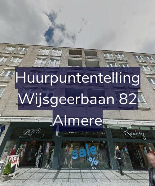 Foto gevel Huurpuntentelling voor Wijsgeerbaan 82, Almere