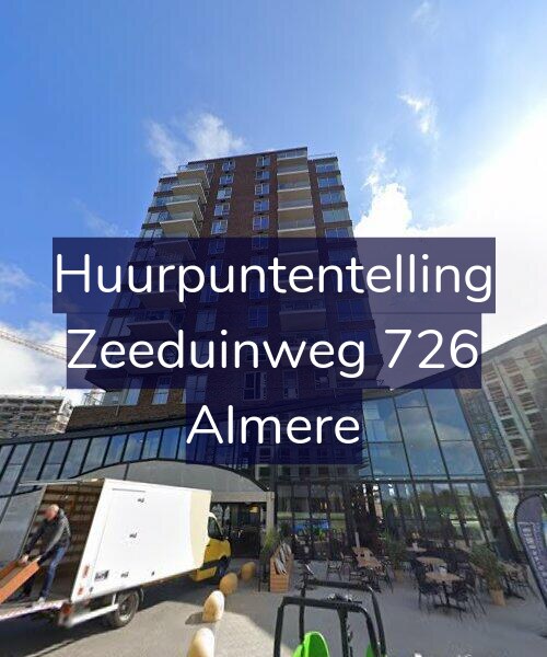 Foto gevel Huurpuntentelling voor Zeeduinweg 726, Almere