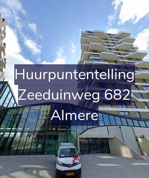 Foto gevel Huurpuntentelling voor Zeeduinweg 682, Almere