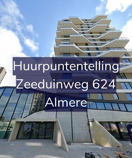 Foto gevel Huurpuntentelling voor Zeeduinweg 624, Almere