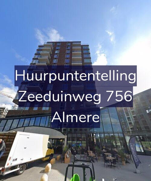 Foto gevel Huurpuntentelling voor Zeeduinweg 756, Almere