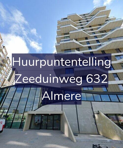 Foto gevel Huurpuntentelling voor Zeeduinweg 632, Almere