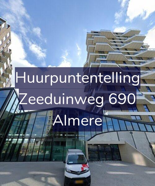 Foto gevel Huurpuntentelling voor Zeeduinweg 690, Almere
