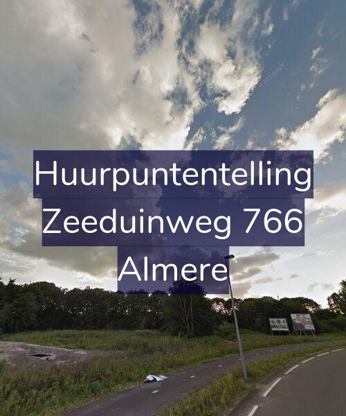 Foto gevel Huurpuntentelling voor Zeeduinweg 766, Almere