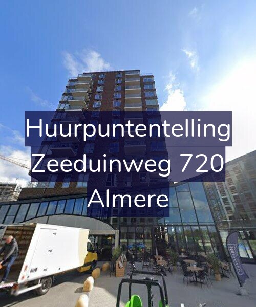 Foto gevel Huurpuntentelling voor Zeeduinweg 720, Almere