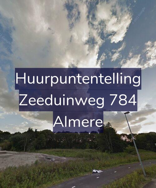 Foto gevel Huurpuntentelling voor Zeeduinweg 784, Almere
