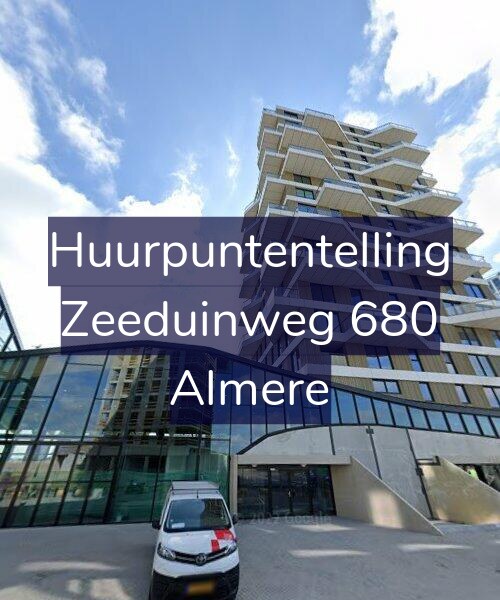 Foto gevel Huurpuntentelling voor Zeeduinweg 680, Almere