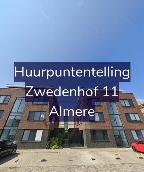 Foto gevel Huurpuntentelling voor Zwedenhof 11, Almere