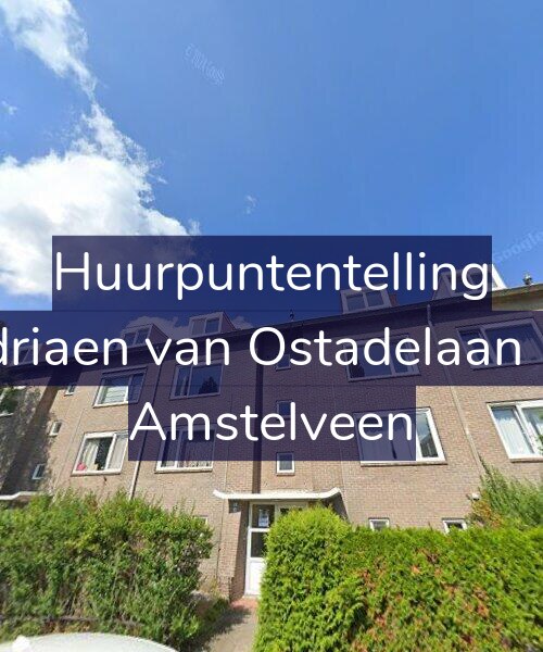 Foto gevel Huurpuntentelling voor Adriaen van Ostadelaan 52, Amstelveen