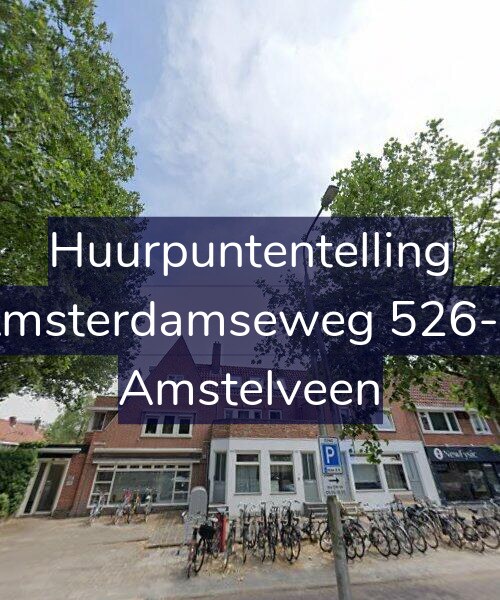 Foto gevel Huurpuntentelling voor Amsterdamseweg 526-A, Amstelveen