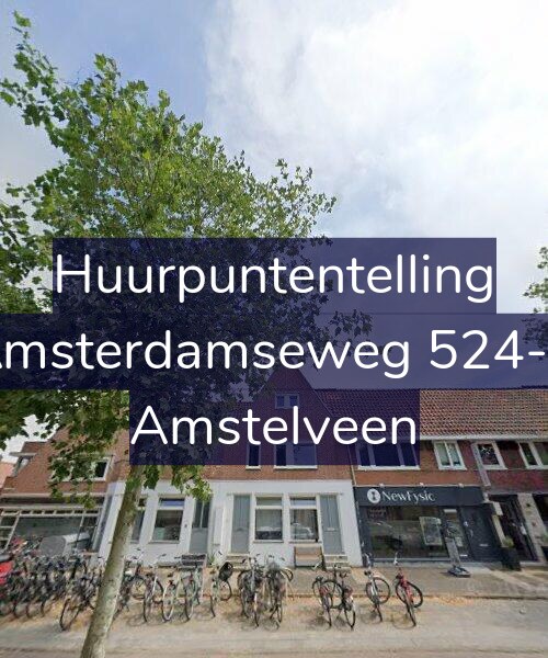 Foto gevel Huurpuntentelling voor Amsterdamseweg 524-B, Amstelveen
