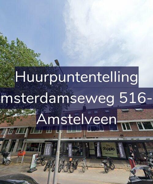 Foto gevel Huurpuntentelling voor Amsterdamseweg 516-A, Amstelveen