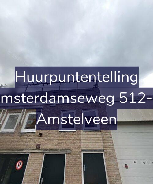 Foto gevel Huurpuntentelling voor Amsterdamseweg 512-A, Amstelveen