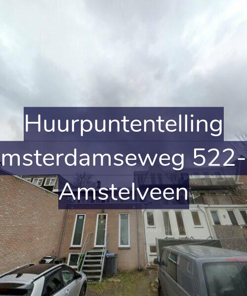 Foto gevel Huurpuntentelling voor Amsterdamseweg 522-A, Amstelveen