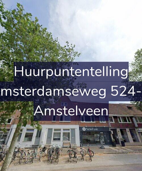 Foto gevel Huurpuntentelling voor Amsterdamseweg 524-A, Amstelveen