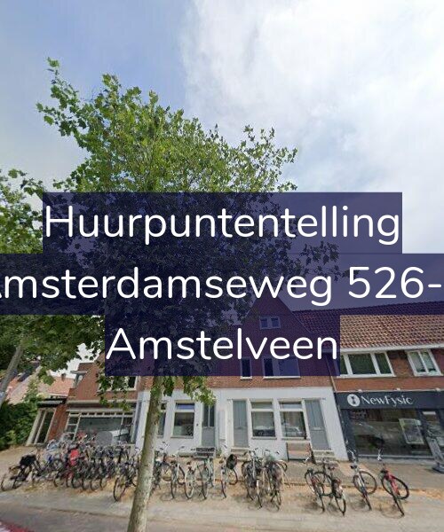 Foto gevel Huurpuntentelling voor Amsterdamseweg 526-C, Amstelveen
