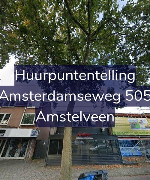 Foto gevel Huurpuntentelling voor Amsterdamseweg 505, Amstelveen