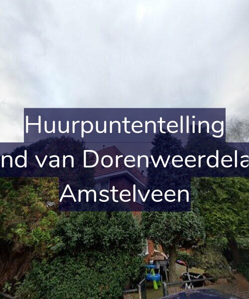 Foto gevel Huurpuntentelling voor Barend van Dorenweerdelaan 1, Amstelveen