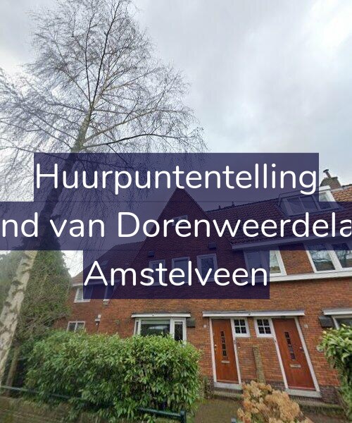 Foto gevel Huurpuntentelling voor Barend van Dorenweerdelaan 3, Amstelveen