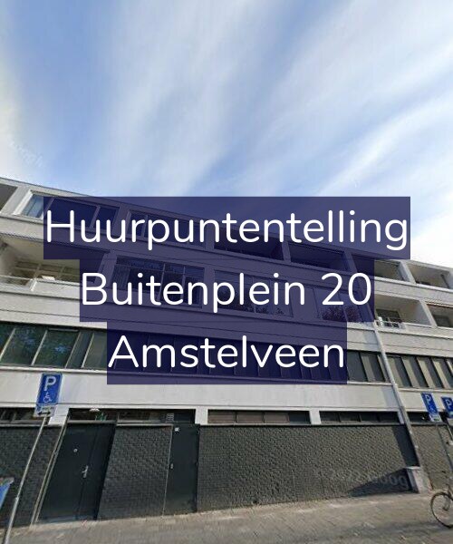 Foto gevel Huurpuntentelling voor Buitenplein 20, Amstelveen