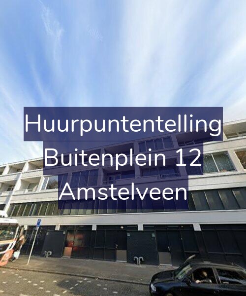 Foto gevel Huurpuntentelling voor Buitenplein 12, Amstelveen
