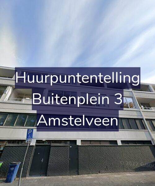 Foto gevel Huurpuntentelling voor Buitenplein 3, Amstelveen