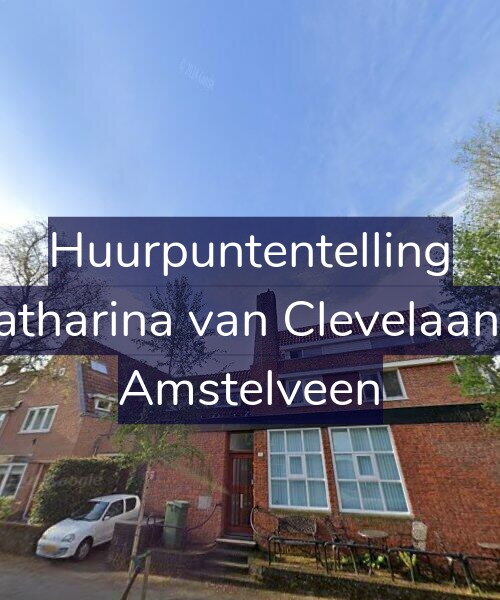 Foto gevel Huurpuntentelling voor Catharina van Clevelaan 1, Amstelveen