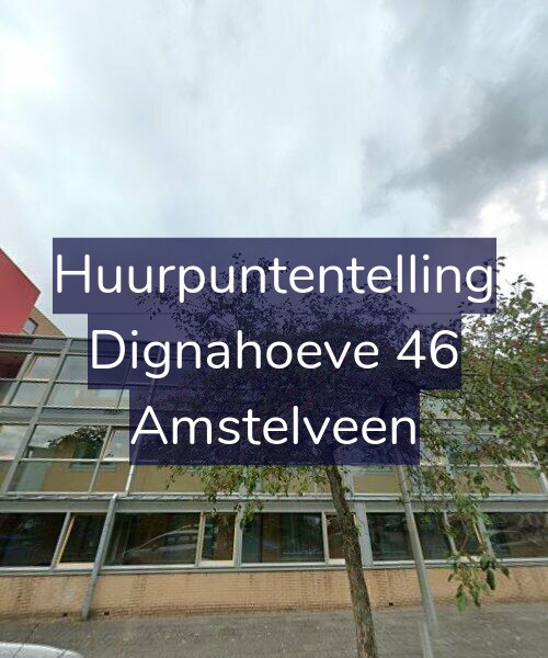 Foto gevel Huurpuntentelling voor Dignahoeve 46, Amstelveen