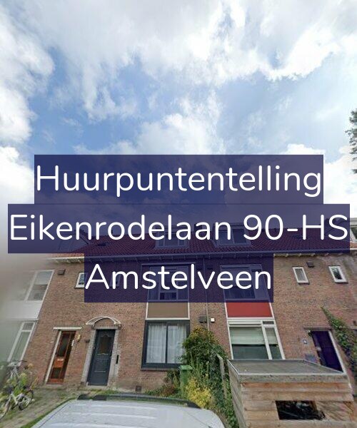Foto gevel Huurpuntentelling voor Eikenrodelaan 90-HS, Amstelveen