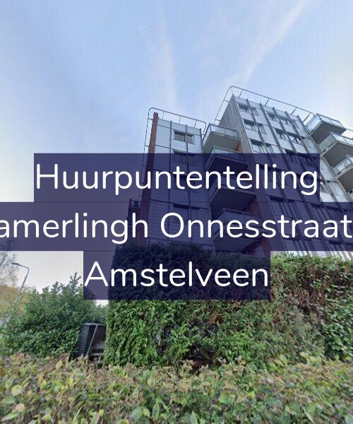 Foto gevel Huurpuntentelling voor Kamerlingh Onnesstraat 1, Amstelveen