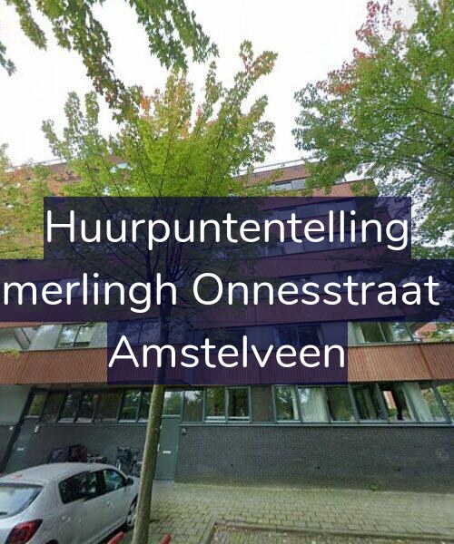 Foto gevel Huurpuntentelling voor Kamerlingh Onnesstraat 41, Amstelveen
