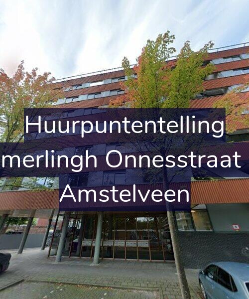 Foto gevel Huurpuntentelling voor Kamerlingh Onnesstraat 61, Amstelveen