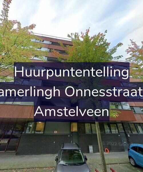 Foto gevel Huurpuntentelling voor Kamerlingh Onnesstraat 3, Amstelveen