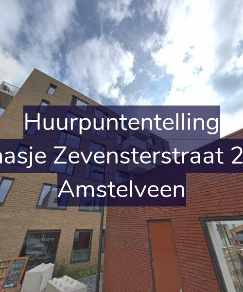 Foto gevel Huurpuntentelling voor Klaasje Zevensterstraat 281, Amstelveen