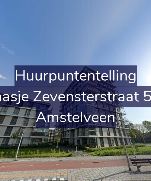 Foto gevel Huurpuntentelling voor Klaasje Zevensterstraat 539, Amstelveen