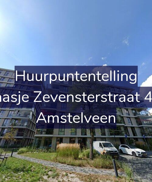 Foto gevel Huurpuntentelling voor Klaasje Zevensterstraat 465, Amstelveen
