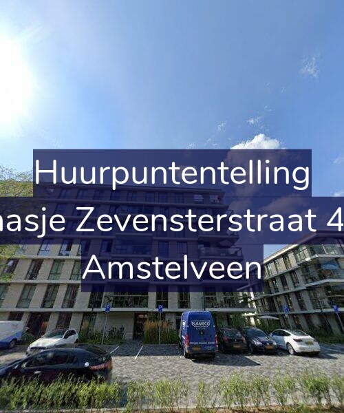 Foto gevel Huurpuntentelling voor Klaasje Zevensterstraat 433, Amstelveen