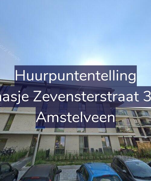 Foto gevel Huurpuntentelling voor Klaasje Zevensterstraat 399, Amstelveen