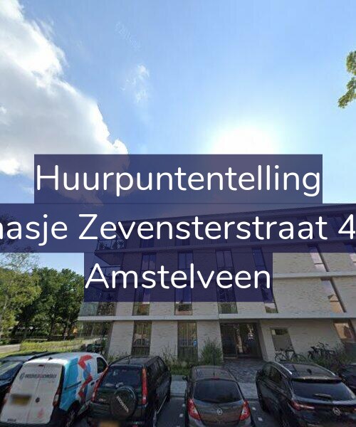 Foto gevel Huurpuntentelling voor Klaasje Zevensterstraat 401, Amstelveen