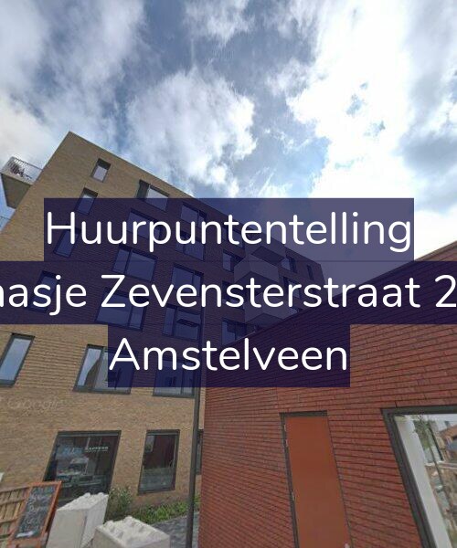 Foto gevel Huurpuntentelling voor Klaasje Zevensterstraat 221, Amstelveen