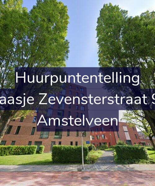 Foto gevel Huurpuntentelling voor Klaasje Zevensterstraat 91, Amstelveen