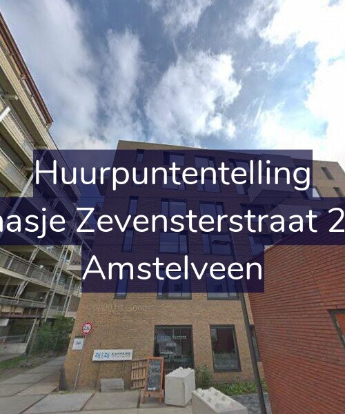 Foto gevel Huurpuntentelling voor Klaasje Zevensterstraat 229, Amstelveen